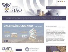 Tablet Screenshot of ensinandodesiao.org.br